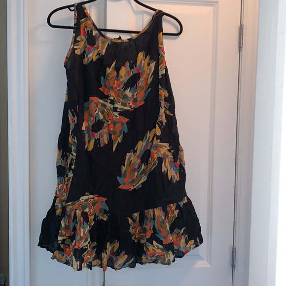 Black and colourful dress - Picture 5 of 7